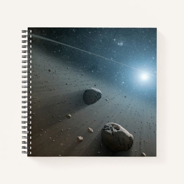 An Asteroid Belt Around The Bright Star Vega. Notebook (Front)