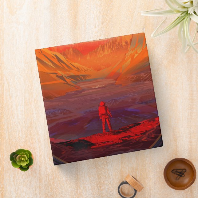 An Astronaut On Mars Binder (In Situ)