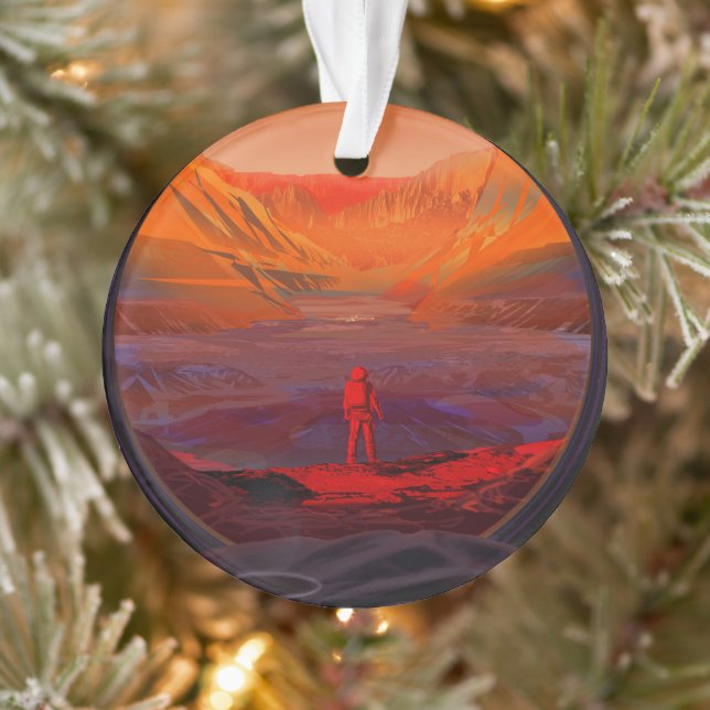 An Astronaut On Mars Ornament (Tree)