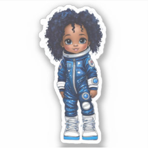 An Astronaut Team Member - Blue