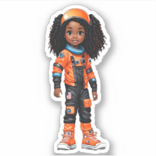 An Astronaut Team Member - Orange