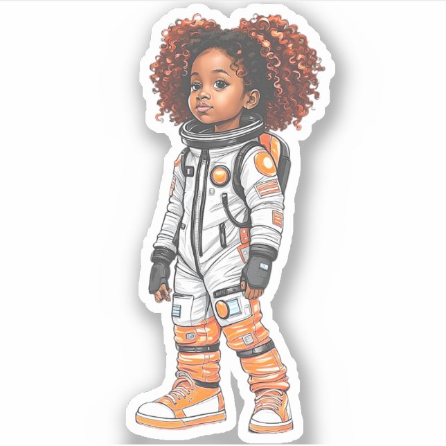 An Astronaut Team Member - Orange (Front)