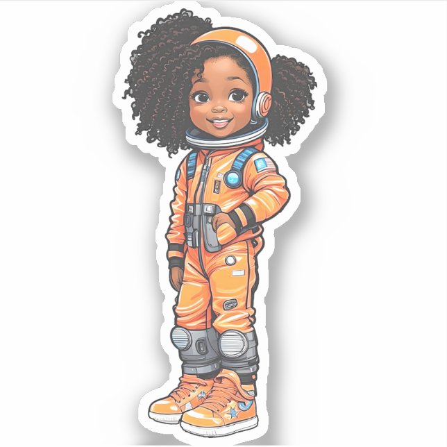 An Astronaut Team Member - Orange (Front)