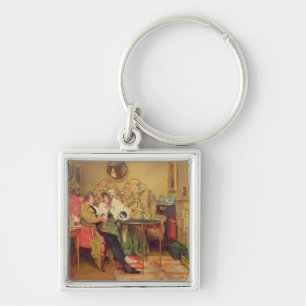 An Attentive Visitor Keychain