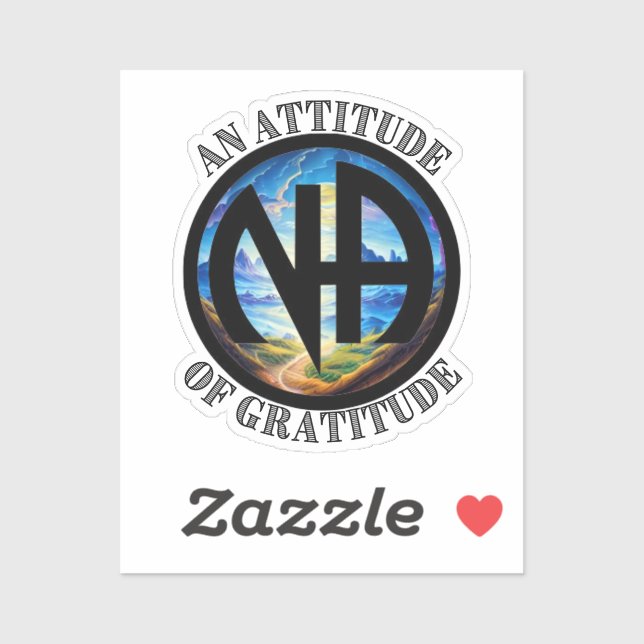 An Attitude of Gratitude - NA Narcotics Anonymous (Sheet)