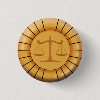 An Attorney Badge 1 Inch Round Button