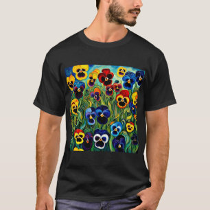 An Audience of Pansies T-Shirt