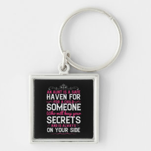 An Aunt Is A Safe Haven For A Child-01.Png Keychain
