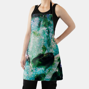 An Aura of Emeralds Apron
