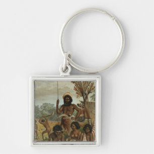 An Australian family party from New South Wales Keychain