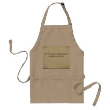 An Authentic Homemaker And Proud Of It! Apron