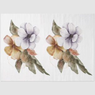 An Autumn Animal and Floral Series Design 15 Tissue Paper