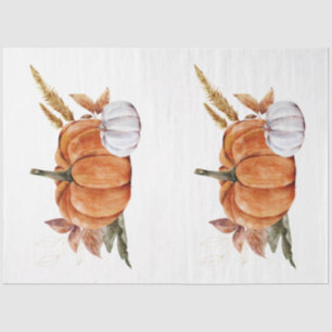 An Autumn Animal and Floral Series Design 21 Tissue Paper