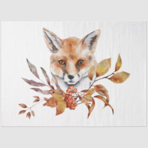 An Autumn Animal and Floral Series Design 37 Tissue Paper