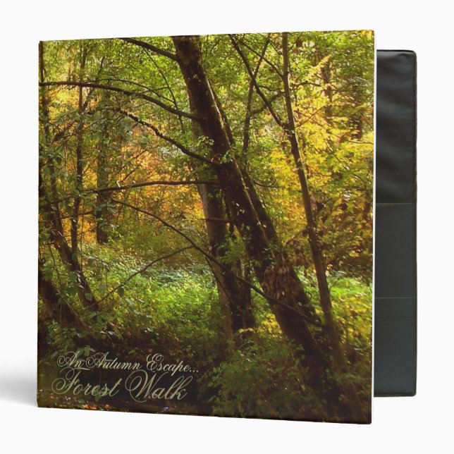 An autumn escape binder (Front/Inside)