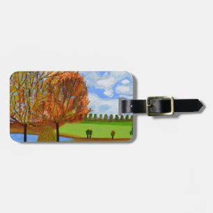An Autumn Walk Luggage Tag