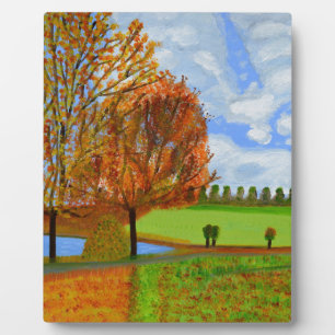 An Autumn Walk Plaque