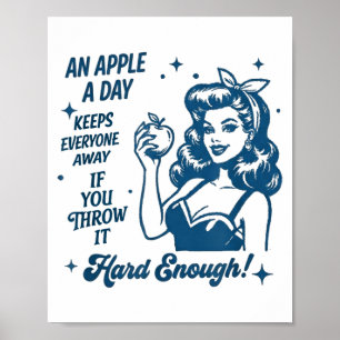 An Day Quote Retro Up Style Poster