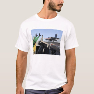 An EA-6B Prowler launches from the flight deck T-Shirt