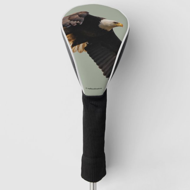 An Eagle is Guaranteed with this Driver! Golf Head Cover (Front)