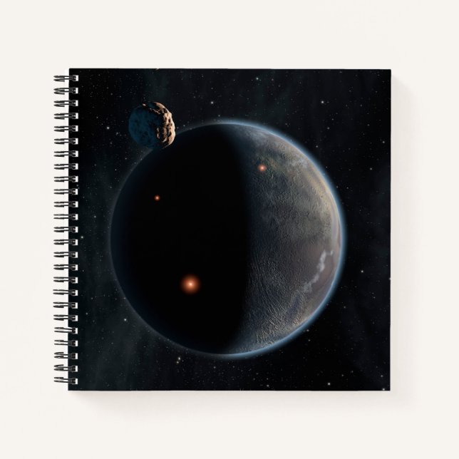 An Earth-Like Planet Rich In Carbon And Dry. Notebook (Front)