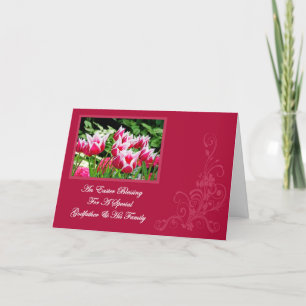 An Easter Blessing Card Godfather & His Family