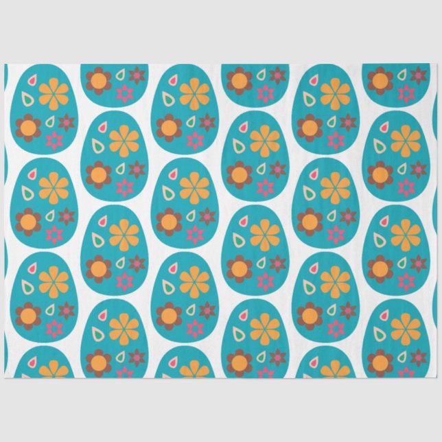 An Easter Egg Series Design 2 Tissue Paper (Front)