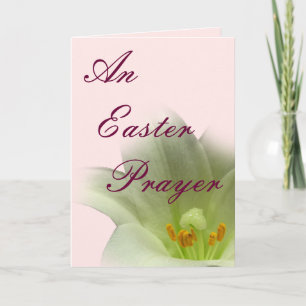 An Easter Prayer Holiday Card