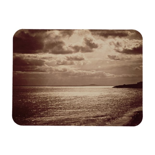 An Effect of the Sun, Normandy c.1857 (sepia photo Magnet (Horizontal)