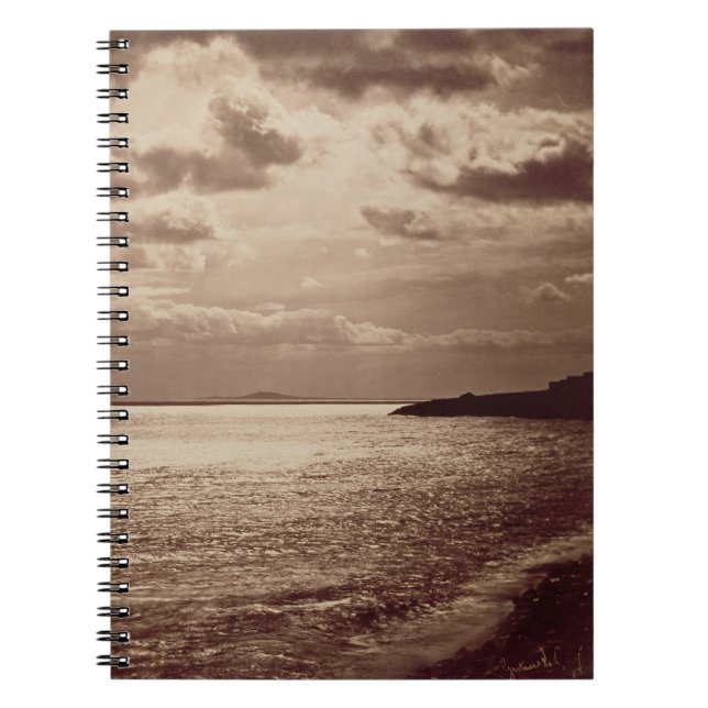 An Effect of the Sun, Normandy c.1857 (sepia photo Notebook (Front)