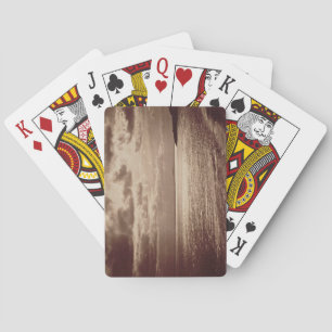 An Effect of the Sun, Normandy c.1857 (sepia photo Playing Cards