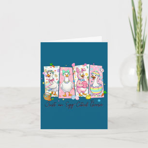 An egg cited goose funny for kids girl women card