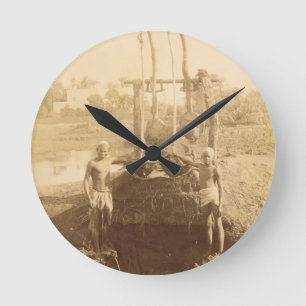 An Egyptian Irrigation Machine on the Banks of the Round Clock