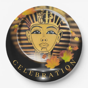 An Egyptian Style Celebration Paper Plate