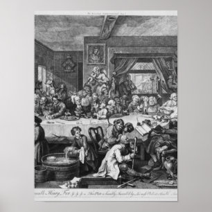 An Election Entertainment, 1755 Poster