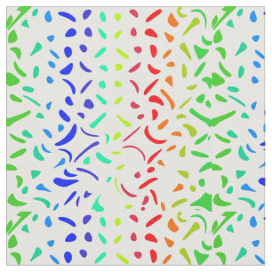 An elegant abstract multicolor fabric design