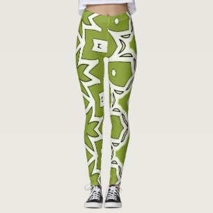 An elegant abstract "Ratti_Creative_Arts" Leggings