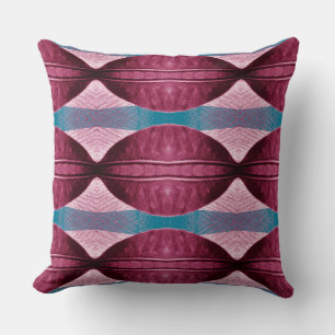 An elegant classic multicolor fabric design   thro throw pillow