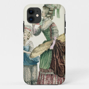 An Elegant Dressmaker Delivering her Work, plate f iPhone 11 Case