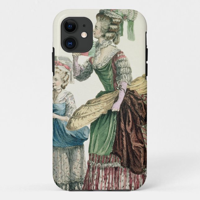 An Elegant Dressmaker Delivering her Work, plate f Case-Mate iPhone Case (Back)