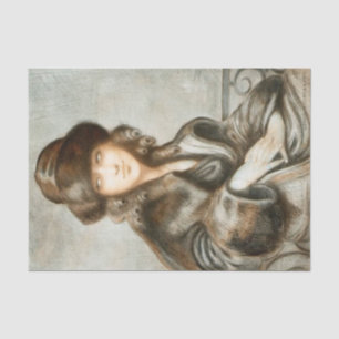 An Elegant Young Lady by Gerda Wegener Tissue Paper