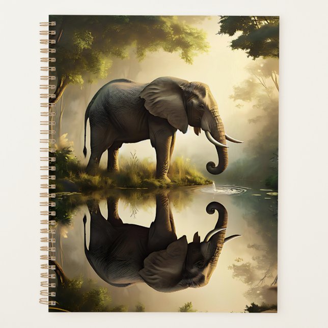 An Elephant's Reflection Planner (Front)