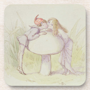 An Elf and a Fairy Coaster