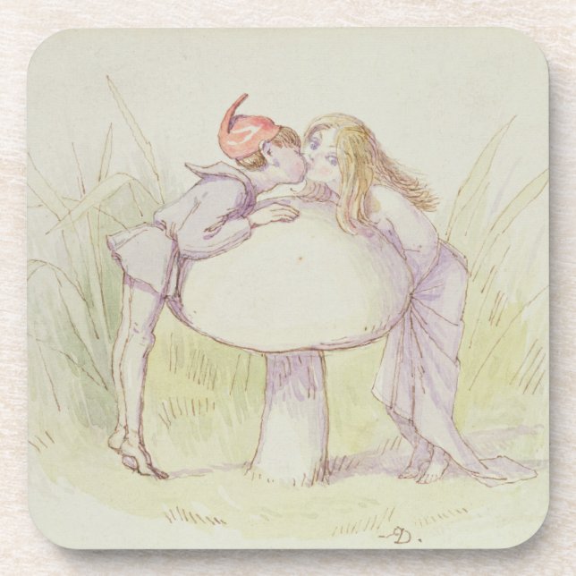 An Elf and a Fairy Coaster (Front)