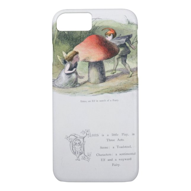 An Elf in Search of a Fairy, illustration from 'In Case-Mate iPhone Case (Back)