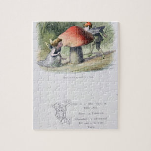 An Elf in Search of a Fairy, illustration from 'In Jigsaw Puzzle