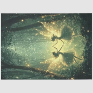 An Emerald Forest Fairy Series Design #4 Tissue Paper