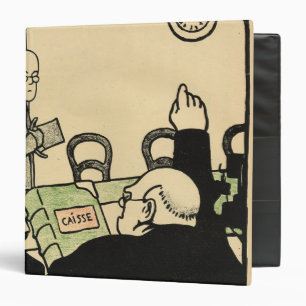 An employer sacks one of his employees binder