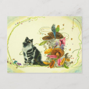 An Enchanting World Postcard