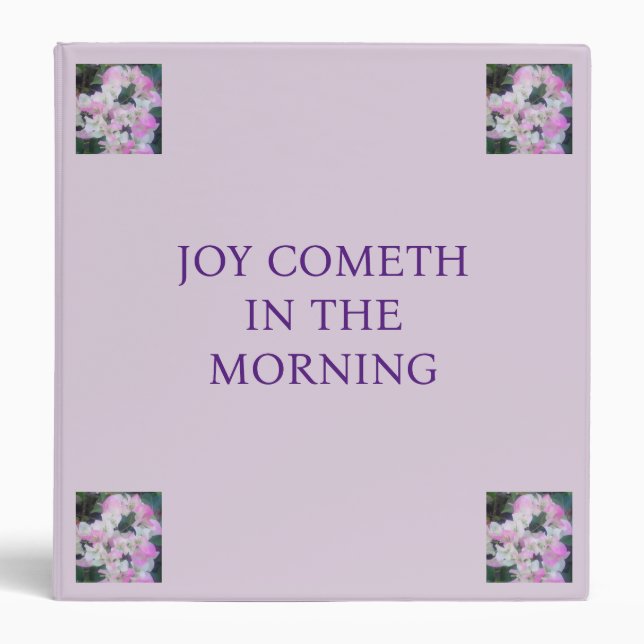 An Encouraging Binder (Front)